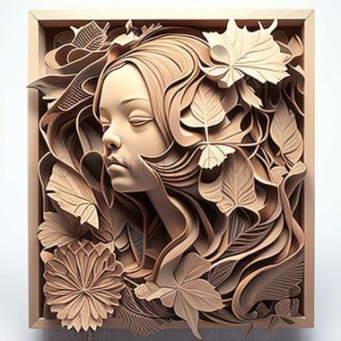 3D model Audrey Kawasaki (STL)